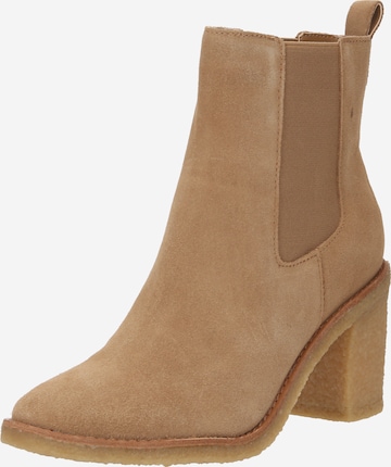 Boots chelsea 'MARIANNA' di Lauren Ralph Lauren in beige: frontale