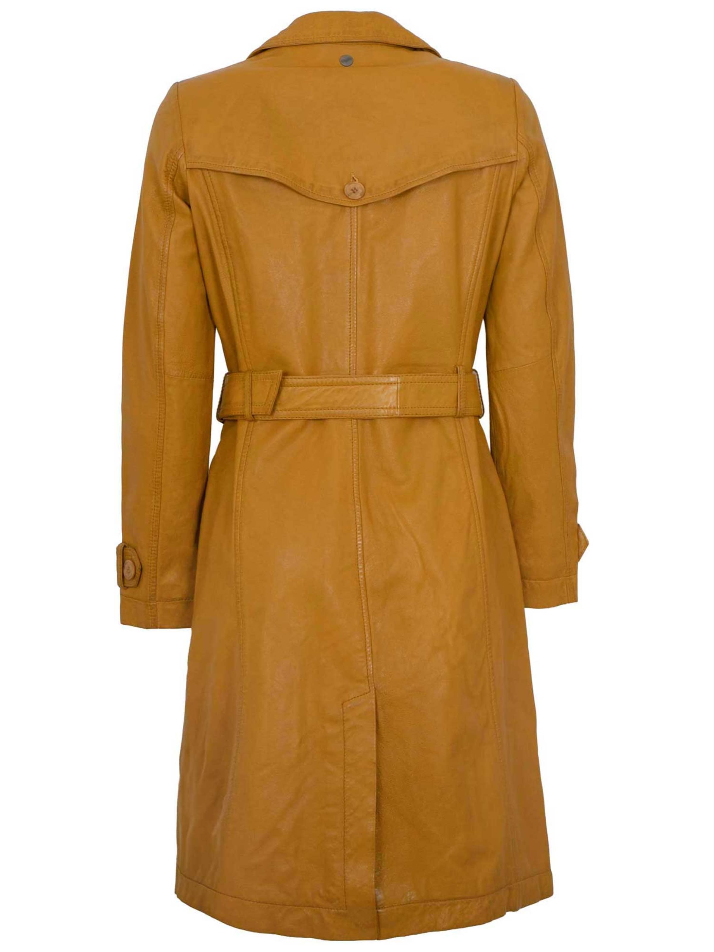 Cappotto di mezza stagione 'MWLiya' di Mauritius in giallo