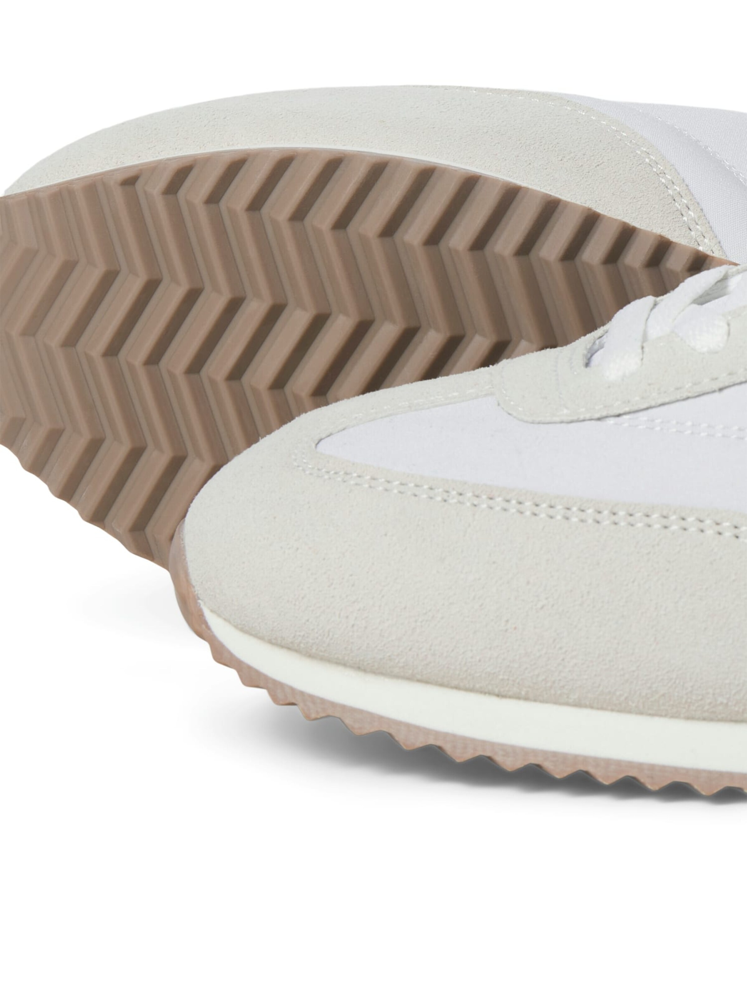 JACK & JONES Athletic lace-up shoe 'Burton' in White