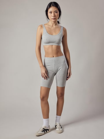 Skinny Leggings 'Biker' di OWN Off With Nature in grigio