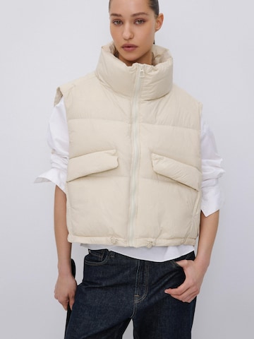 Estro - Chaleco '83101' en beige: frente