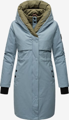 Manteau d’hiver 'Snowelf' NAVAHOO en bleu : devant