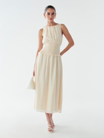 BWLDR Klänning 'Ellah' i beige: framsida
