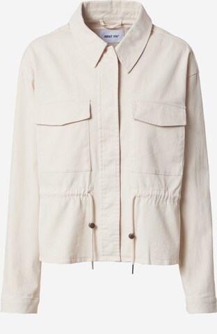 ABOUT YOU Between-season jacket 'Sari' in Beige: front