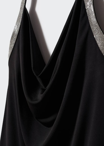 MANGO Kleid 'Lux' in Schwarz