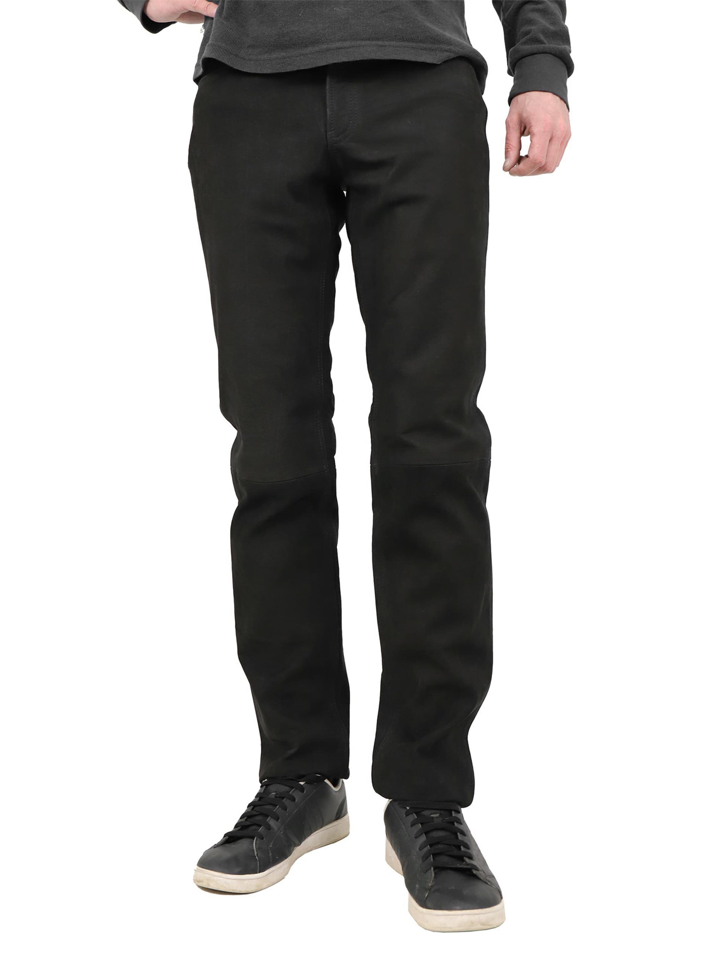 MADDOX Regular Broek 'Laurin' in Zwart: voorkant