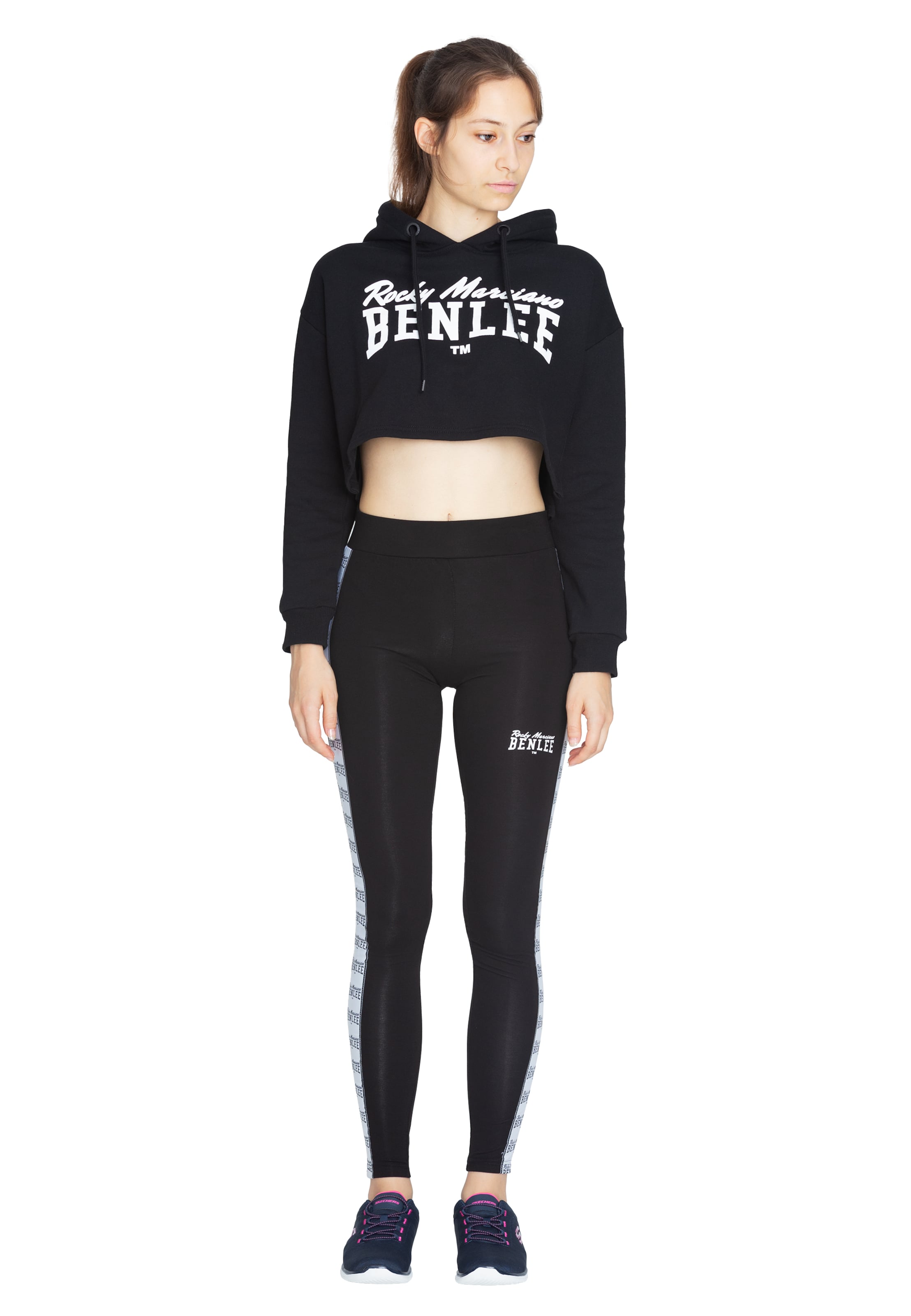 Sweat-shirt 'Aphrodite' Benlee en noir