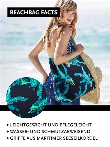 DonDon Beach Bag in Black: front