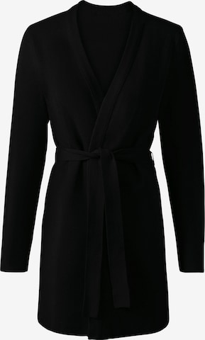 Cardigan heine en noir : devant