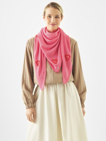 Foulard CODELLO en rose : devant