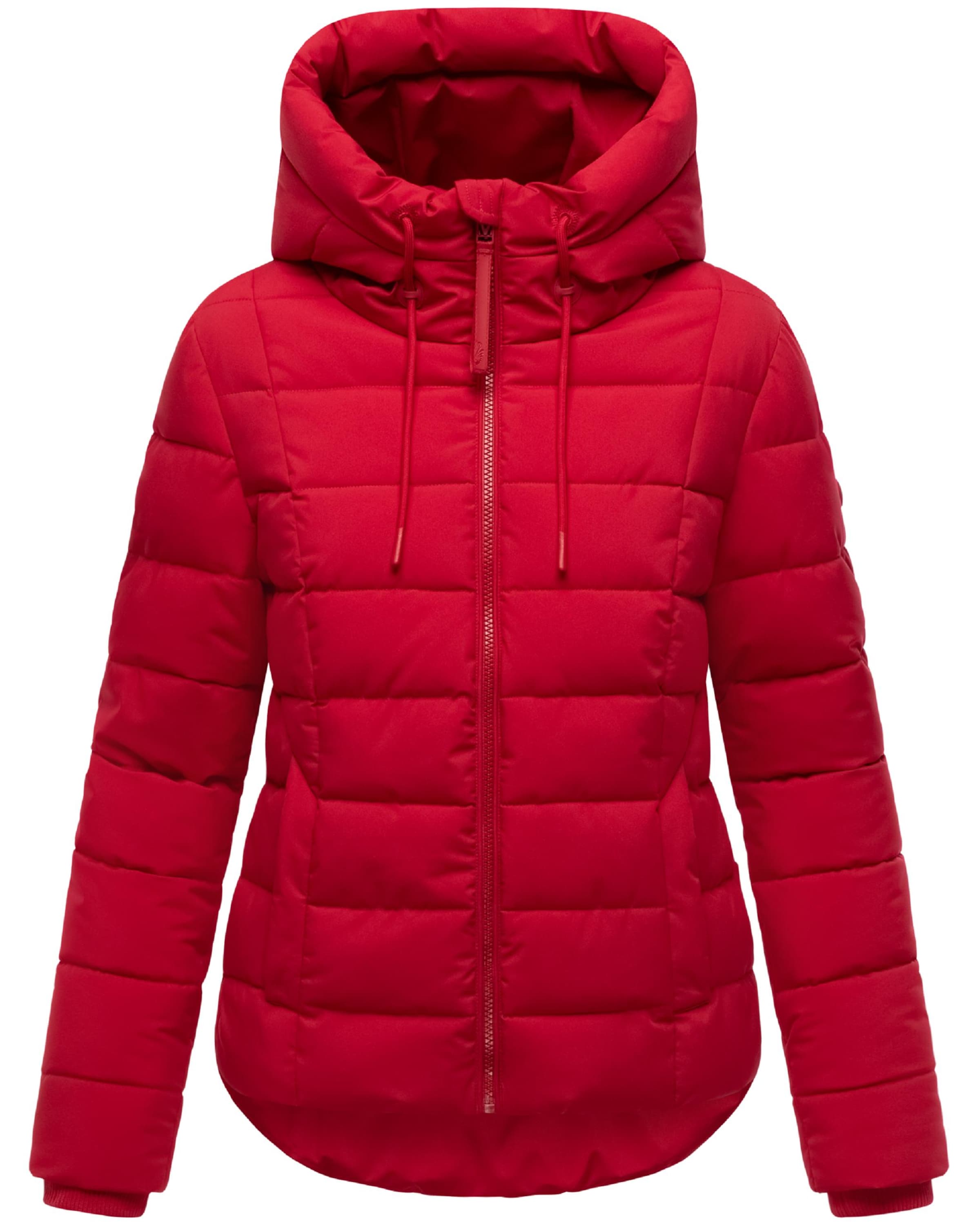 MARIKOO Χειμερινό μπουφάν 'Tayenaa 16' σε κόκκινο: μπροστά