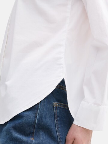 TOM TAILOR Bluse in Weiß