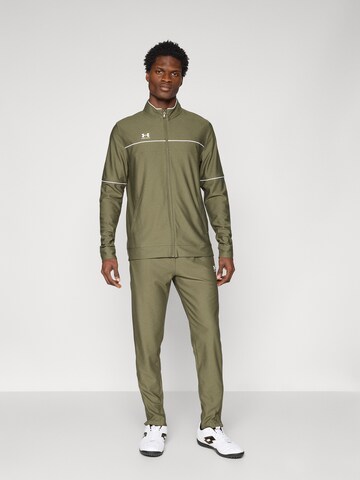 žalia UNDER ARMOUR Treniruočių kostiumas 'Challenger': priekis