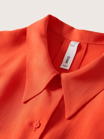 Camicia da donna 'LIM' di MANGO in arancione