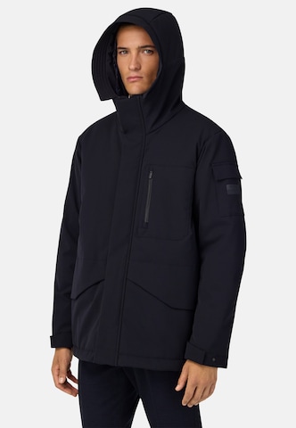 Veste fonctionnelle 'B Tech' Boggi Milano en bleu : devant