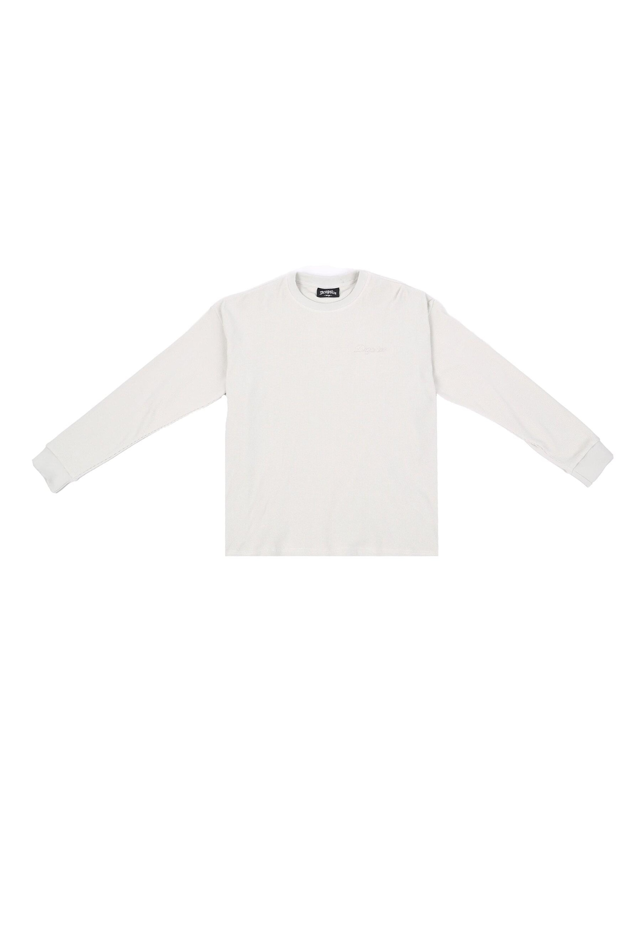 Dropsize Shirt in Grijs: voorkant