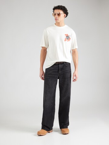 HUGO T-Shirt 'Nufloro' in Weiß
