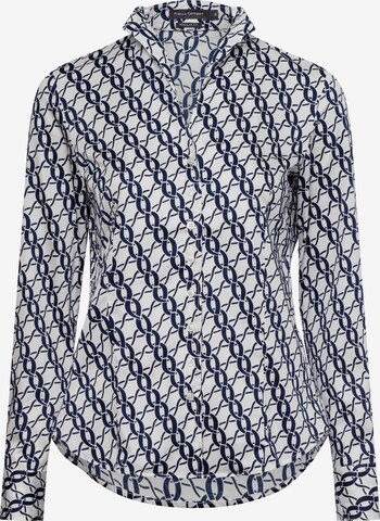 Franco Callegari Bluse ' ' in Blau: Vorderseite