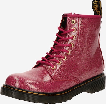 sarkans Dr. Martens Zābaki '1460': no priekšpuses