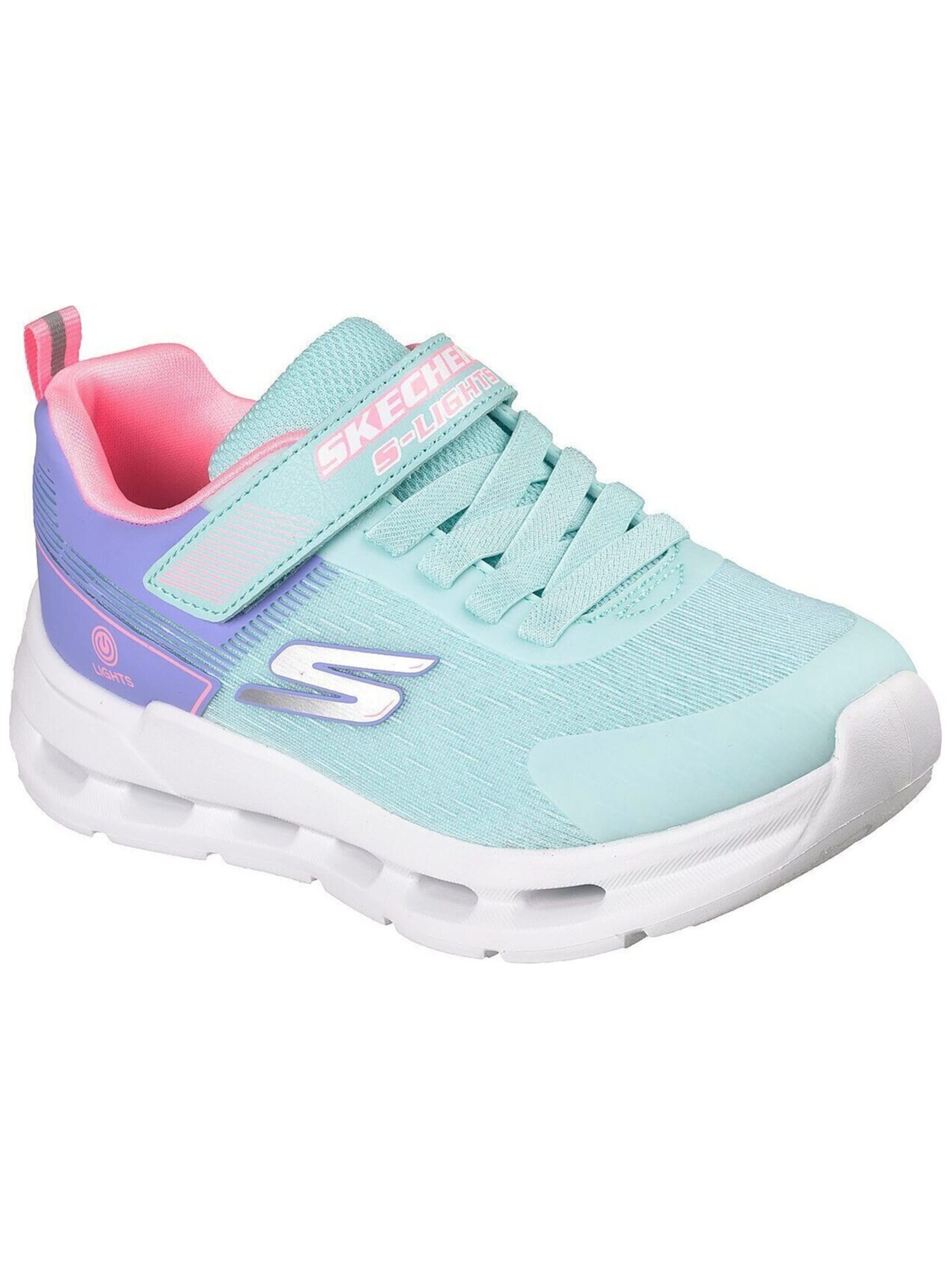 SKECHERS Sportschuh 'Skechers Glide-step Lights'‌‌‌ in Blau: Vorderseite
