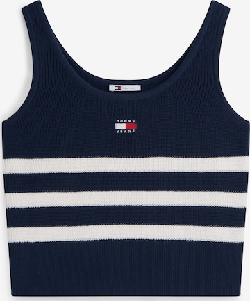 Tommy Jeans Stricktop in Blau: Vorderseite