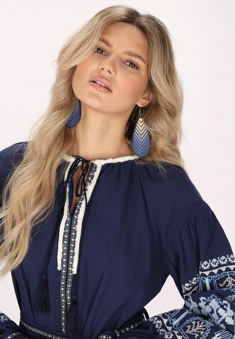 usha FESTIVAL Summer dress in Blue