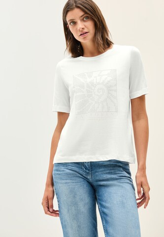 CECIL T-Shirt in Beige: Vorderseite