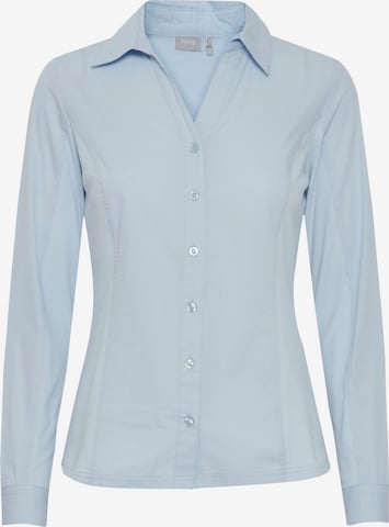 Fransa Blouse in Blue: front