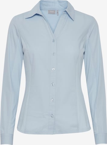 Fransa Blouse in Blauw: voorkant