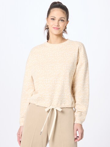 BOSS Sweatshirt 'Ersa' in Beige: front