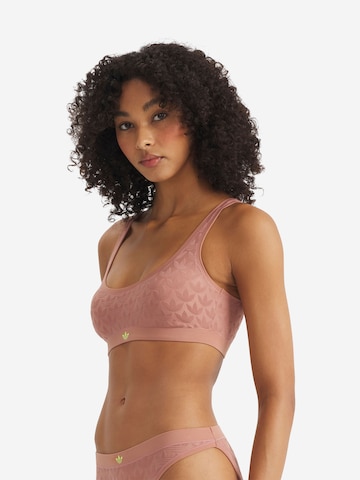 Bustier Soutien-gorge ' Terrot Flex ' ADIDAS ORIGINALS en marron