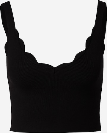 ABOUT YOU Top 'Drew' in Black: front