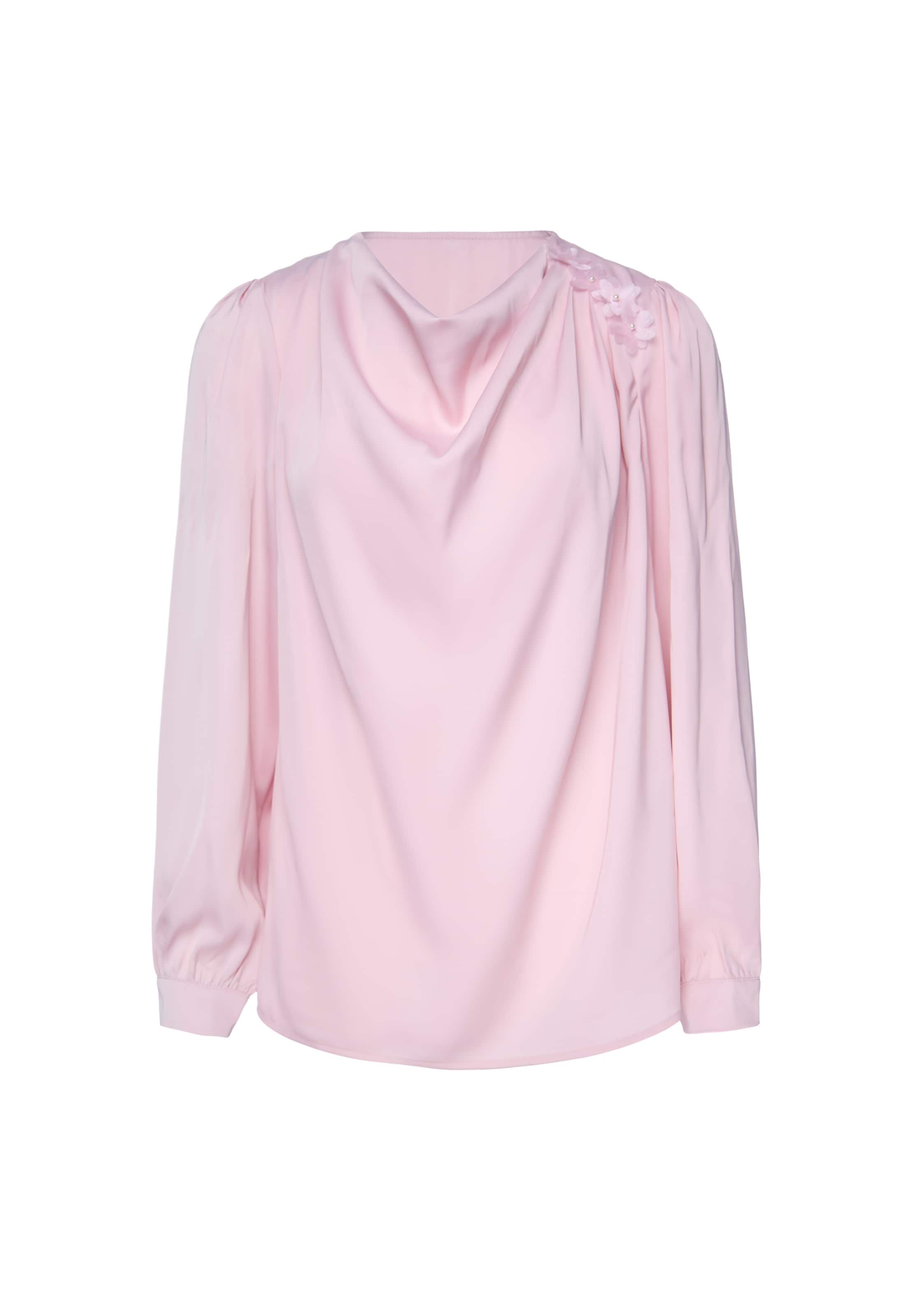 usha BLACK LABEL Blouse in Roze: voorkant
