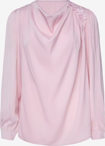 usha BLACK LABEL Blouse in Roze: voorkant