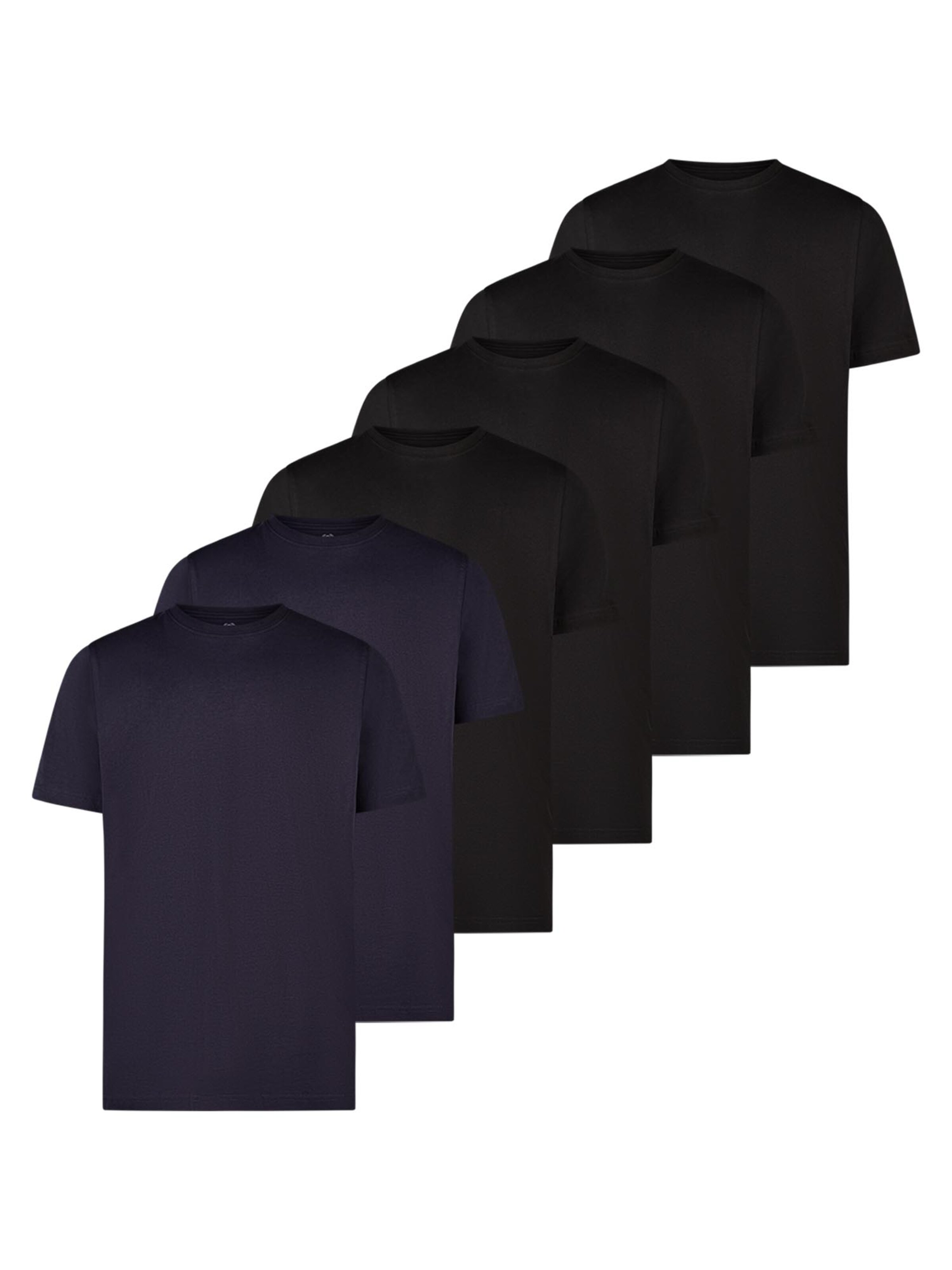 LERROS Shirt 'Basic'‌‌‌‌‌‌‌‌‌‌ in Schwarz: Vorderseite