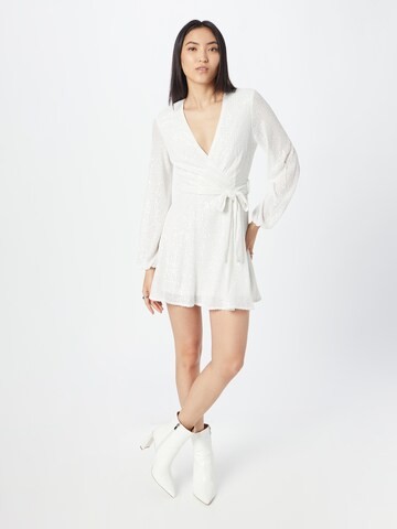 Bardot Cocktail Dress 'BELLISSA' in White: front