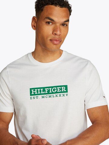 TOMMY HILFIGER Μπλουζάκι σε λευκό