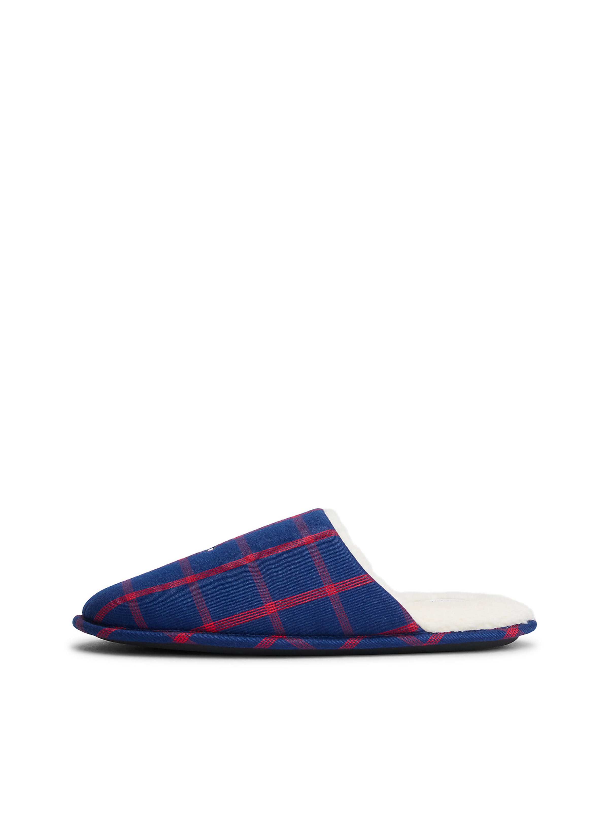 TOMMY HILFIGER Pyžamo dlouhé – modrá: přední strana