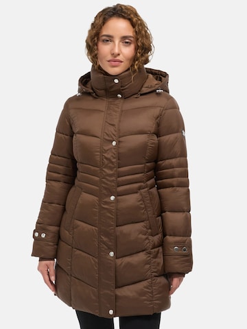 Tazzio Wintermantel 'F808'‌‌‌‌‌ in Braun: Vorderseite