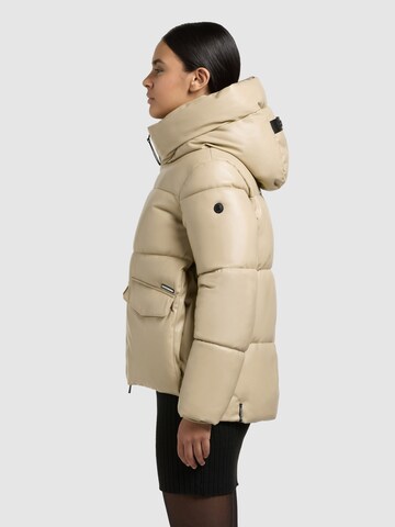 khujo Winterjas 'Aurora' in Beige