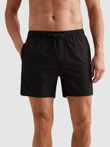 PME Legend Normalny krój Spodnie 'Airframe swim shorts' w kolorze czarny: przód