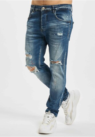 2Y Premium Regular Jeans in Blauw: voorkant