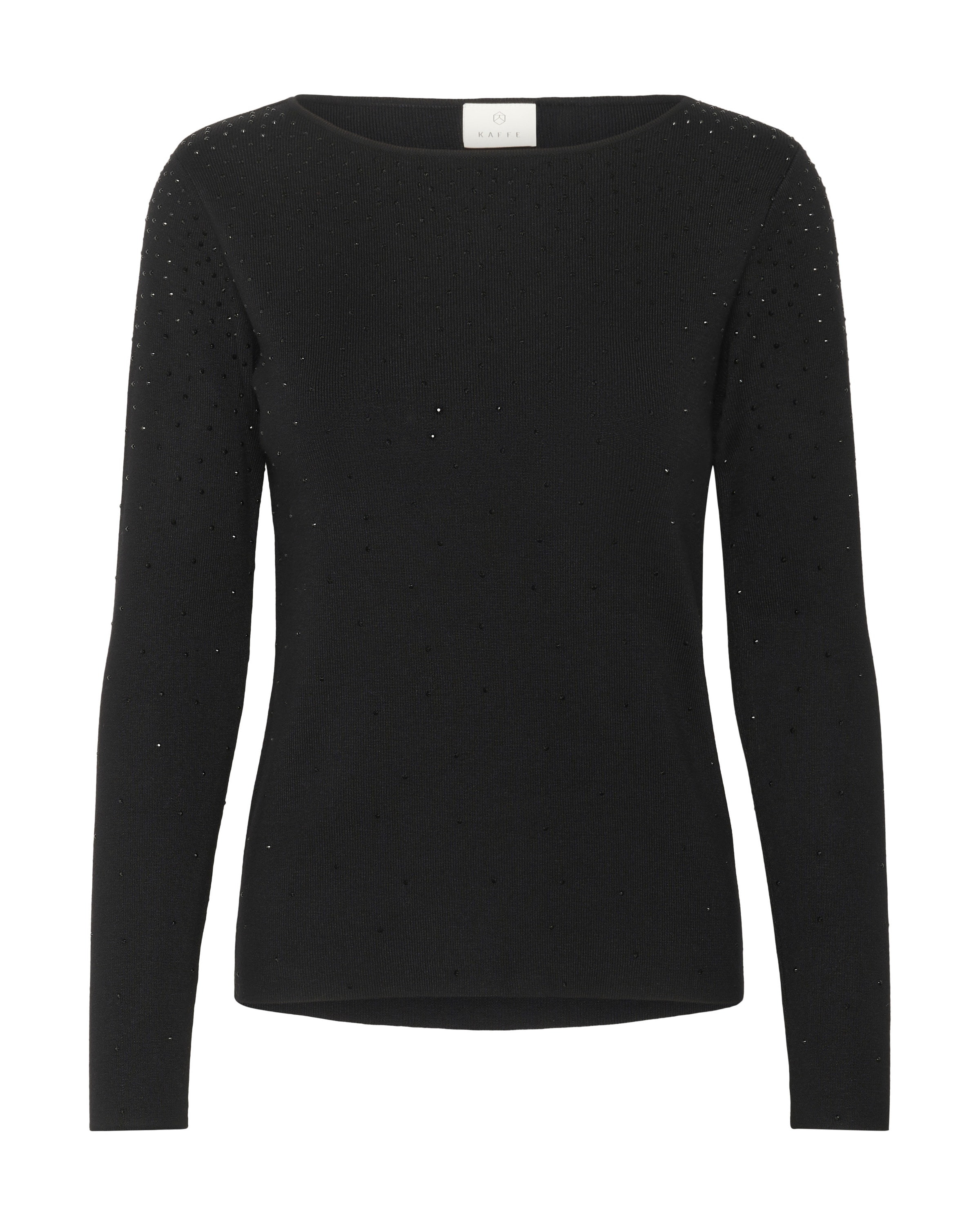 Kaffe Pullover 'KAMinna' in Schwarz: Vorderseite