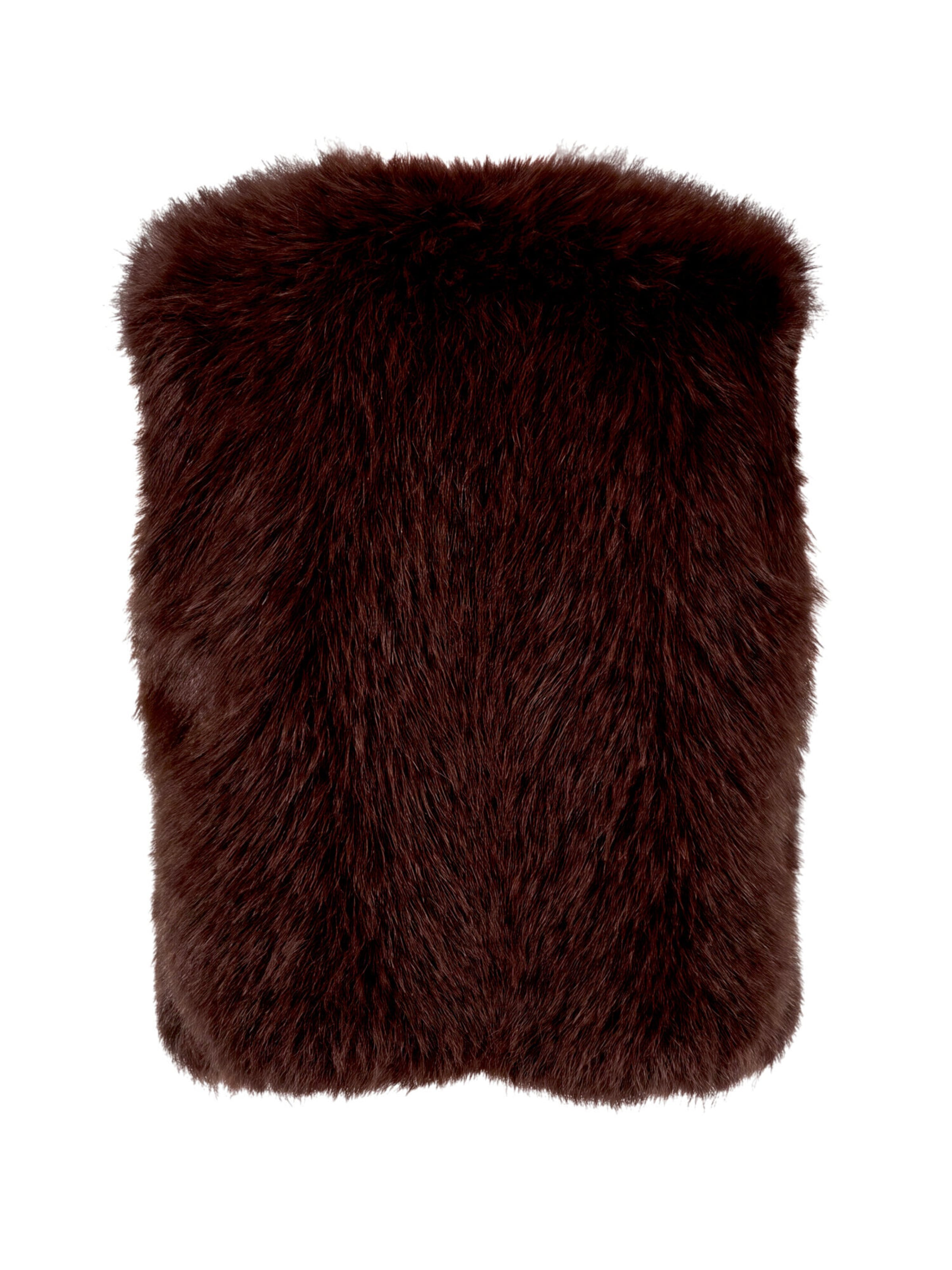 Gilet di zero in marrone