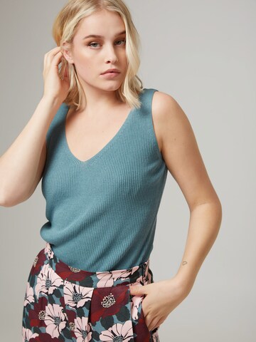 4funkyflavours Knitted Top 'How You Like Me Now' in Green