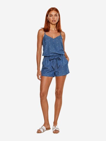 regular Pantaloni 'ONLNOVA AZURE TALIA SHORTS WVN 15370342' di ONLY in blu: frontale