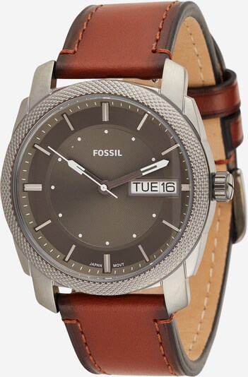 FOSSIL Reloj analógico en marrón / marrón oscuro / gris oscuro / blanco, Vista del producto