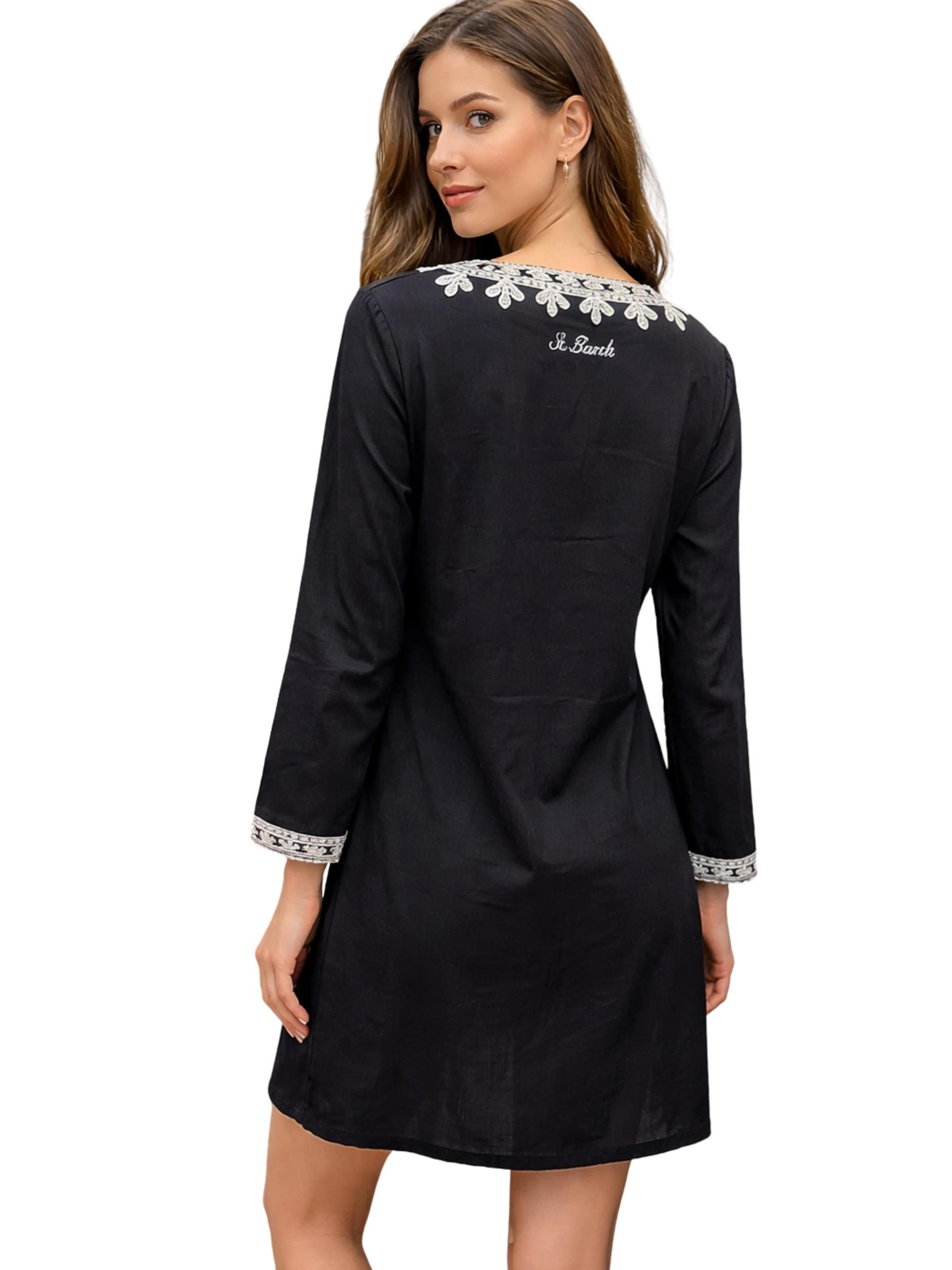MC2 Saint Barth Avondjurk in Zwart