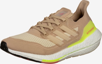 ADIDAS PERFORMANCE Laufschuh 'Ultraboost 21' in neongrün / puder / weiß, Produktansicht