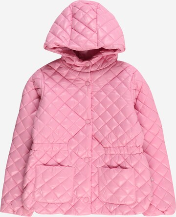 UNITED COLORS OF BENETTON Přechodná bunda – pink: přední strana